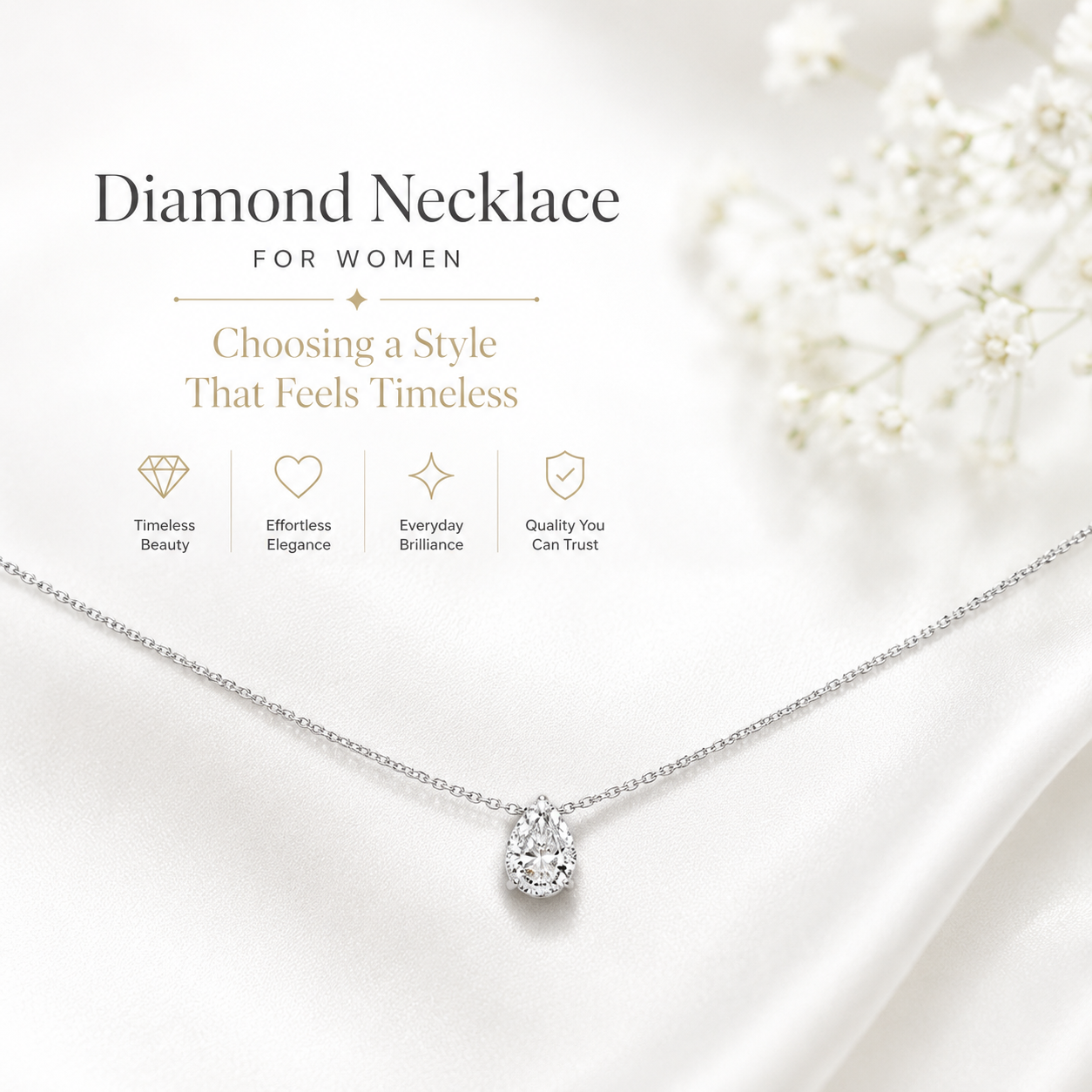 Diamond Necklace for Women