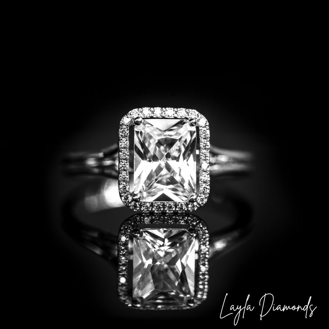 Radiant Cut Diamond rings