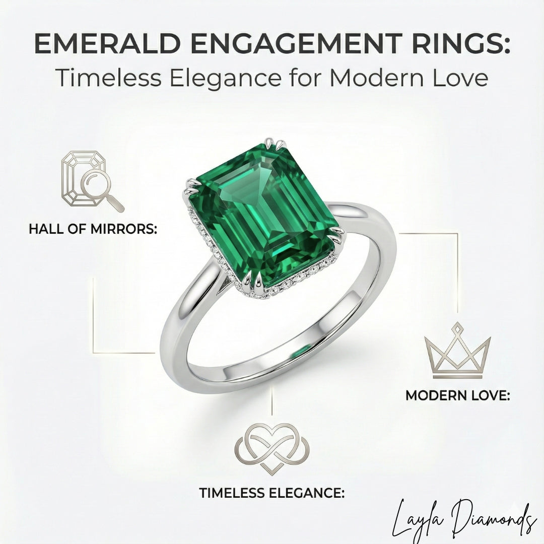 Emerald Engagement Rings