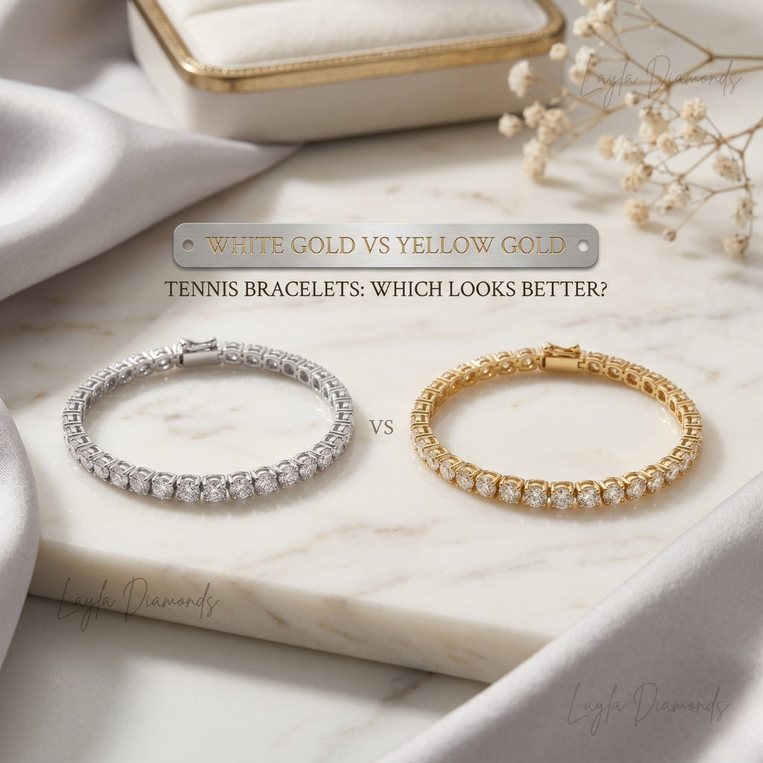 White Gold Vs Yellow Gold Tennis Bracelets: Which Looks Better?