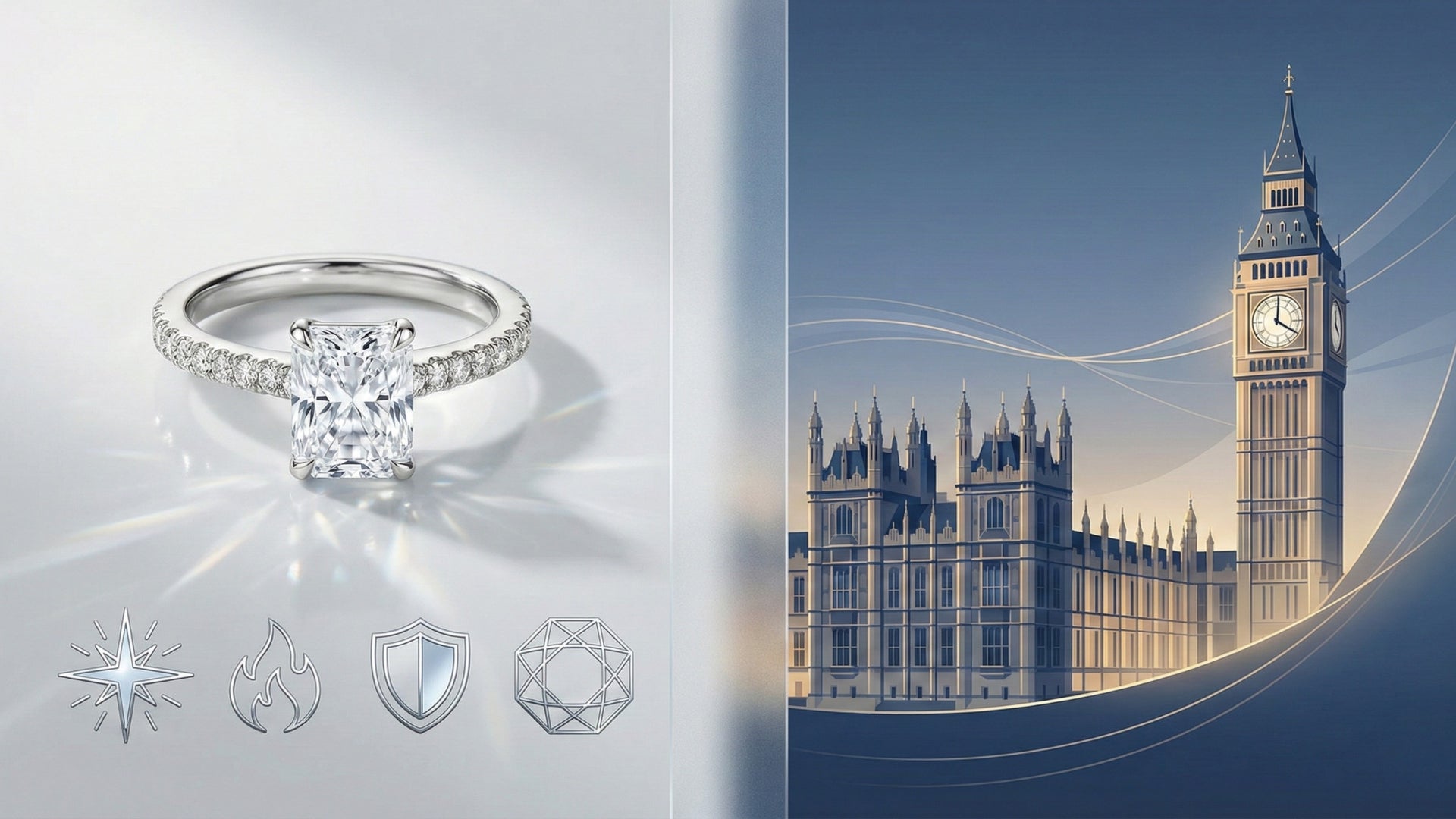 Beyond the Round: Why Radiant Cut Engagement Rings Are Taking Over the UK