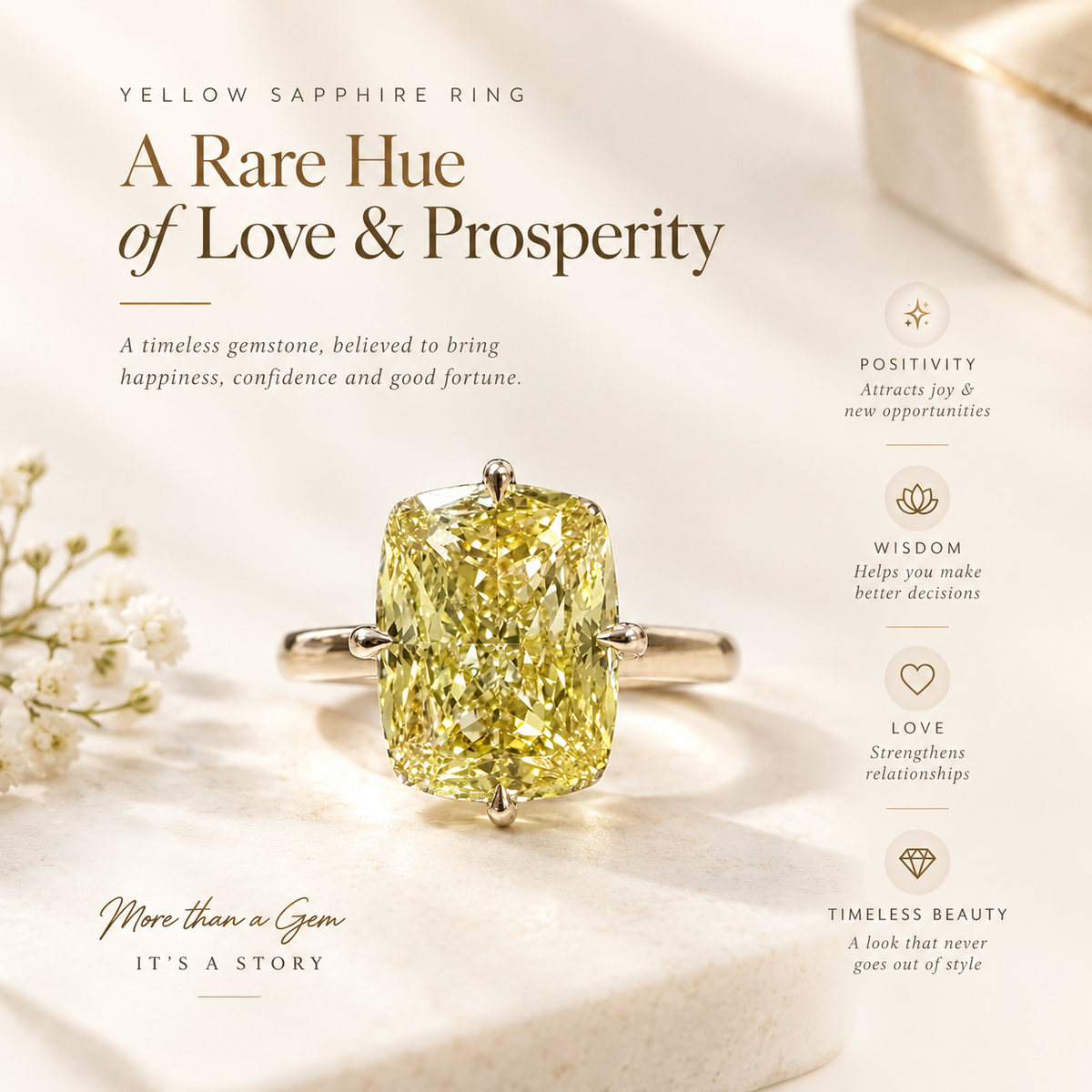 Yellow Sapphire Ring: From Classic Charm to Modern Elegance