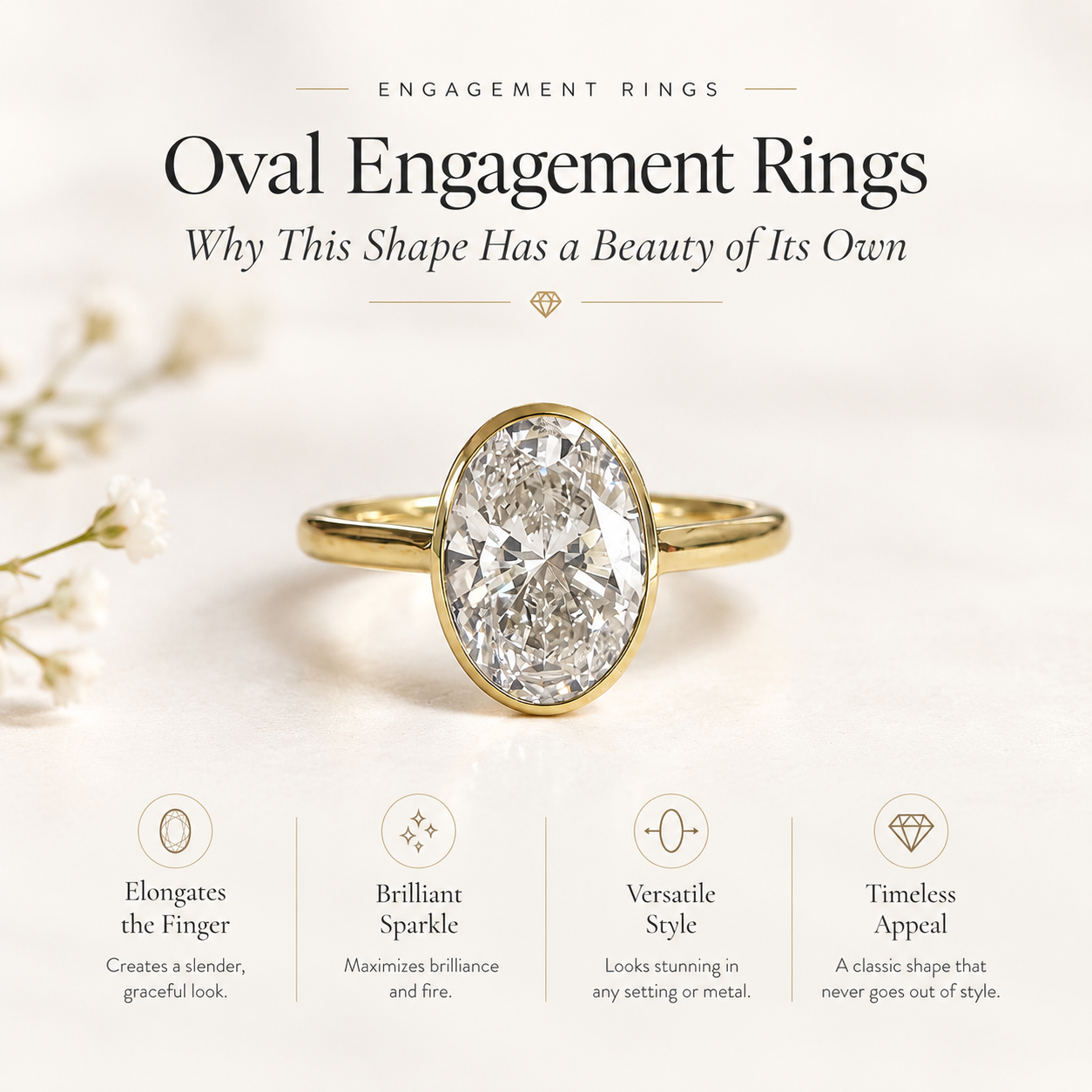 Oval Engagement Rings