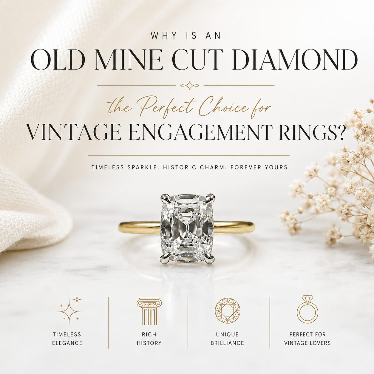 Old Mine Cut Diamond