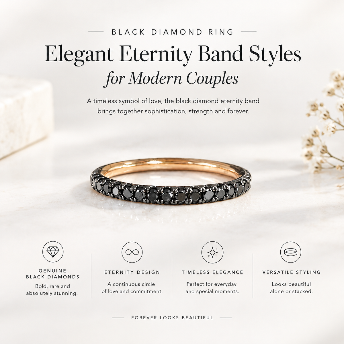Black Diamond Ring