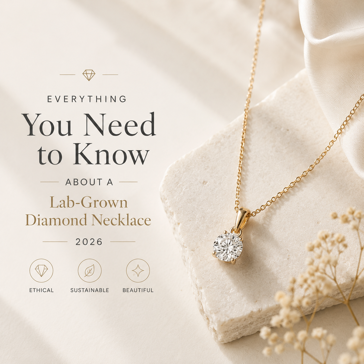 Everything You Need to Know About a Lab Grown Diamond Necklace in 2026