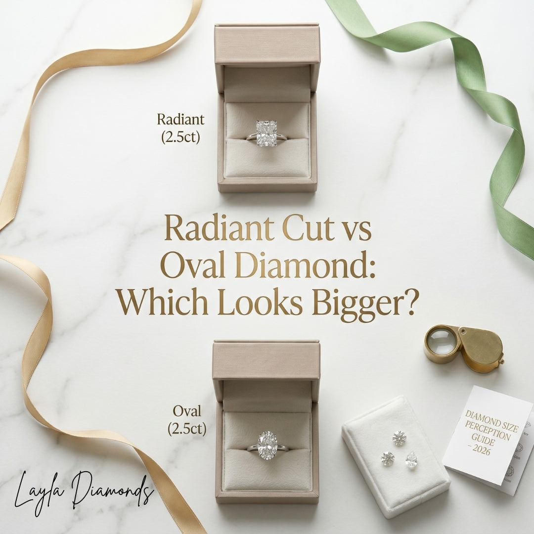Radiant Cut vs Oval Cut Ring