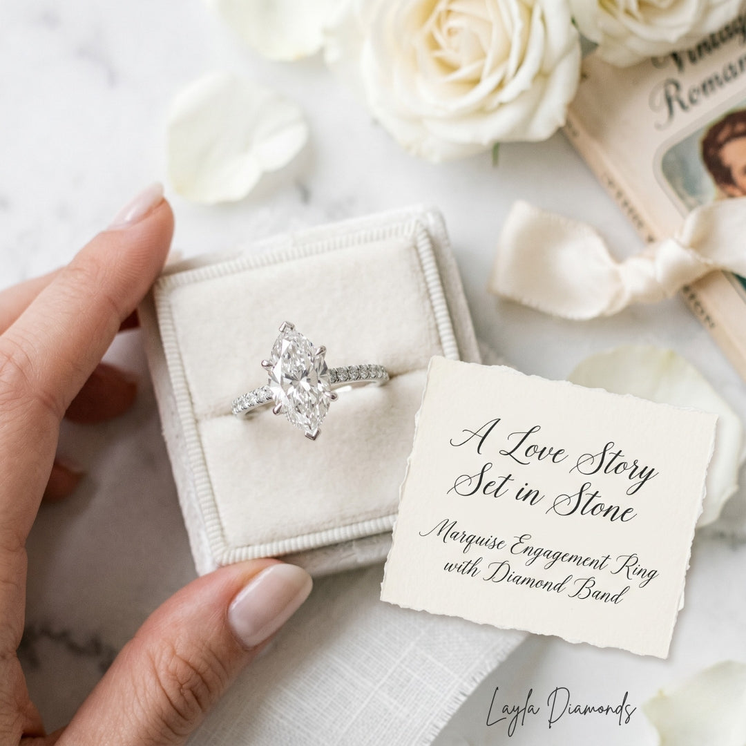 Marquise Engagement Ring