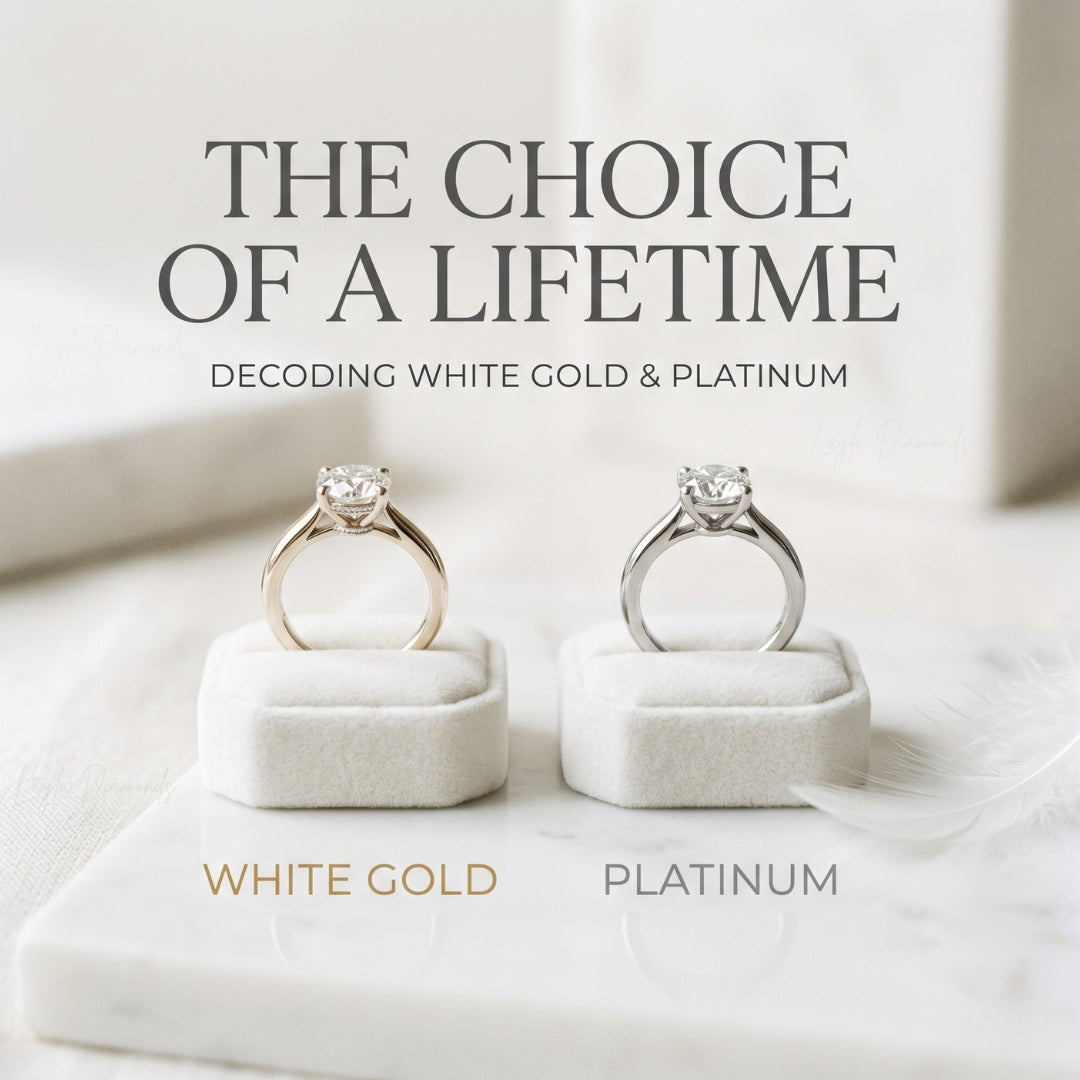 The Choice of a Lifetime: Decoding White Gold and Platinum