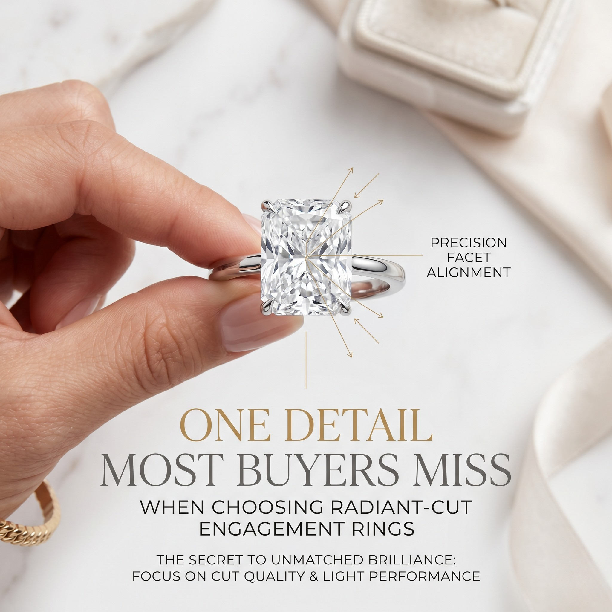 Radiant-Cut Engagement Rings