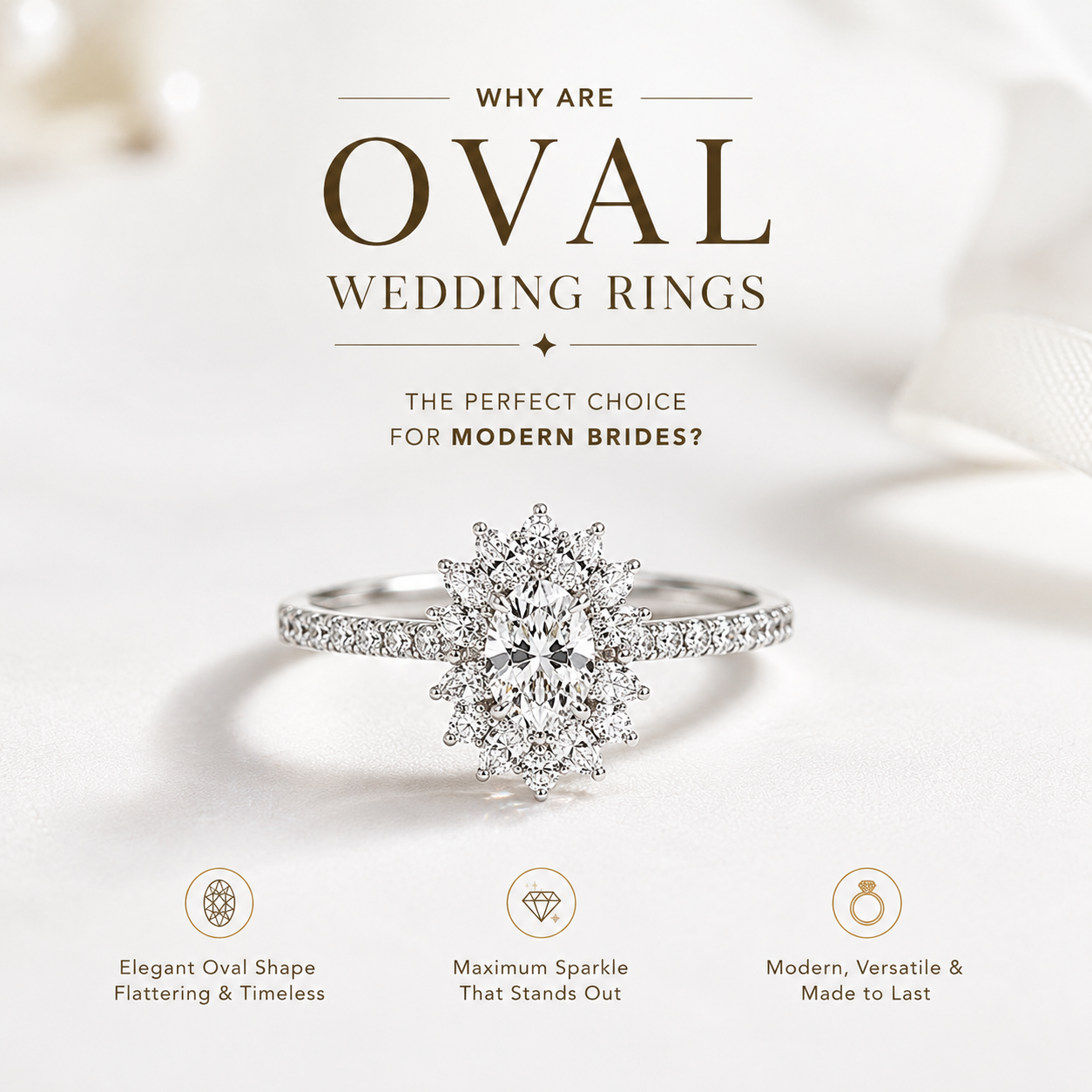  Oval Wedding Rings 