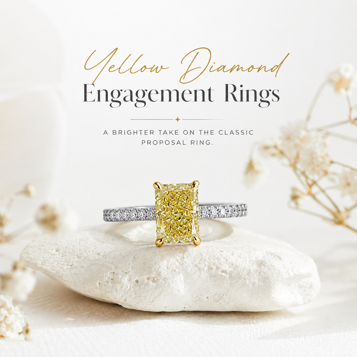Yellow Diamond Engagement Rings