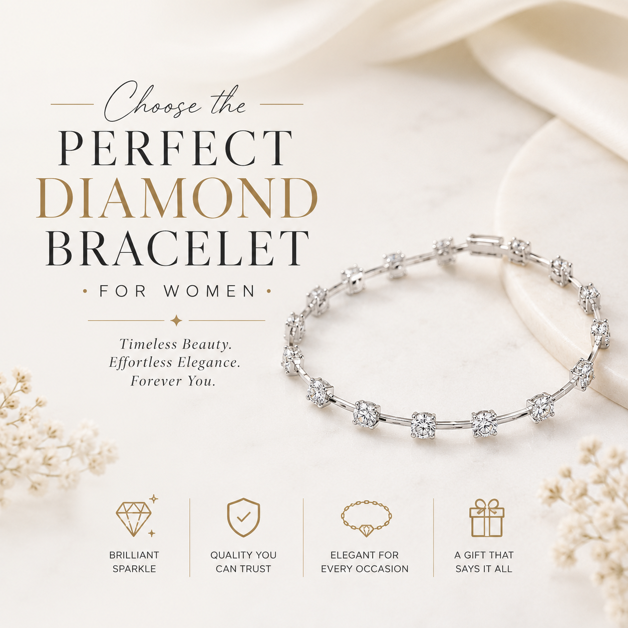 Diamond Bracelet for Women
