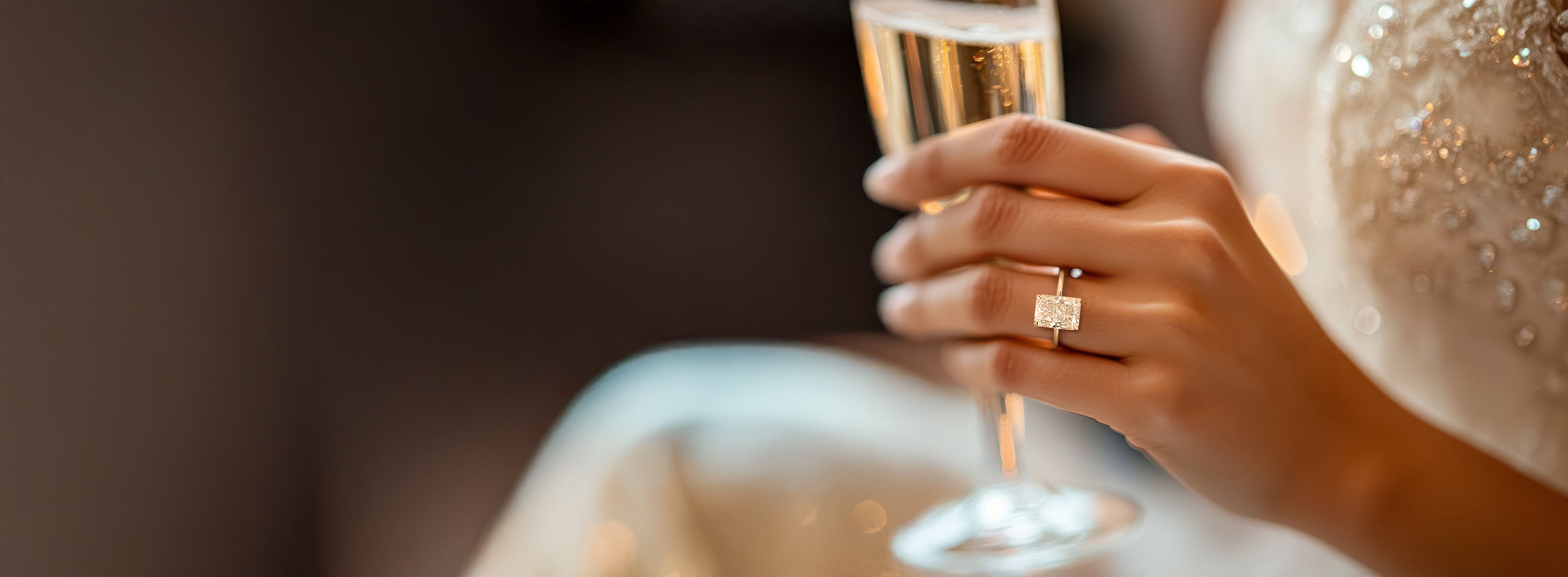 radiant cut diamond rings