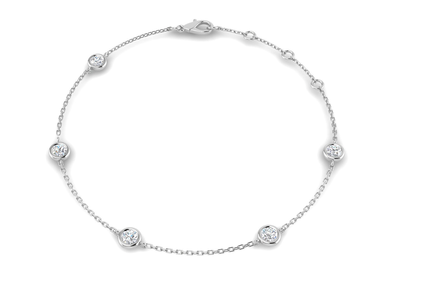Diamond by the Yard Bracelet