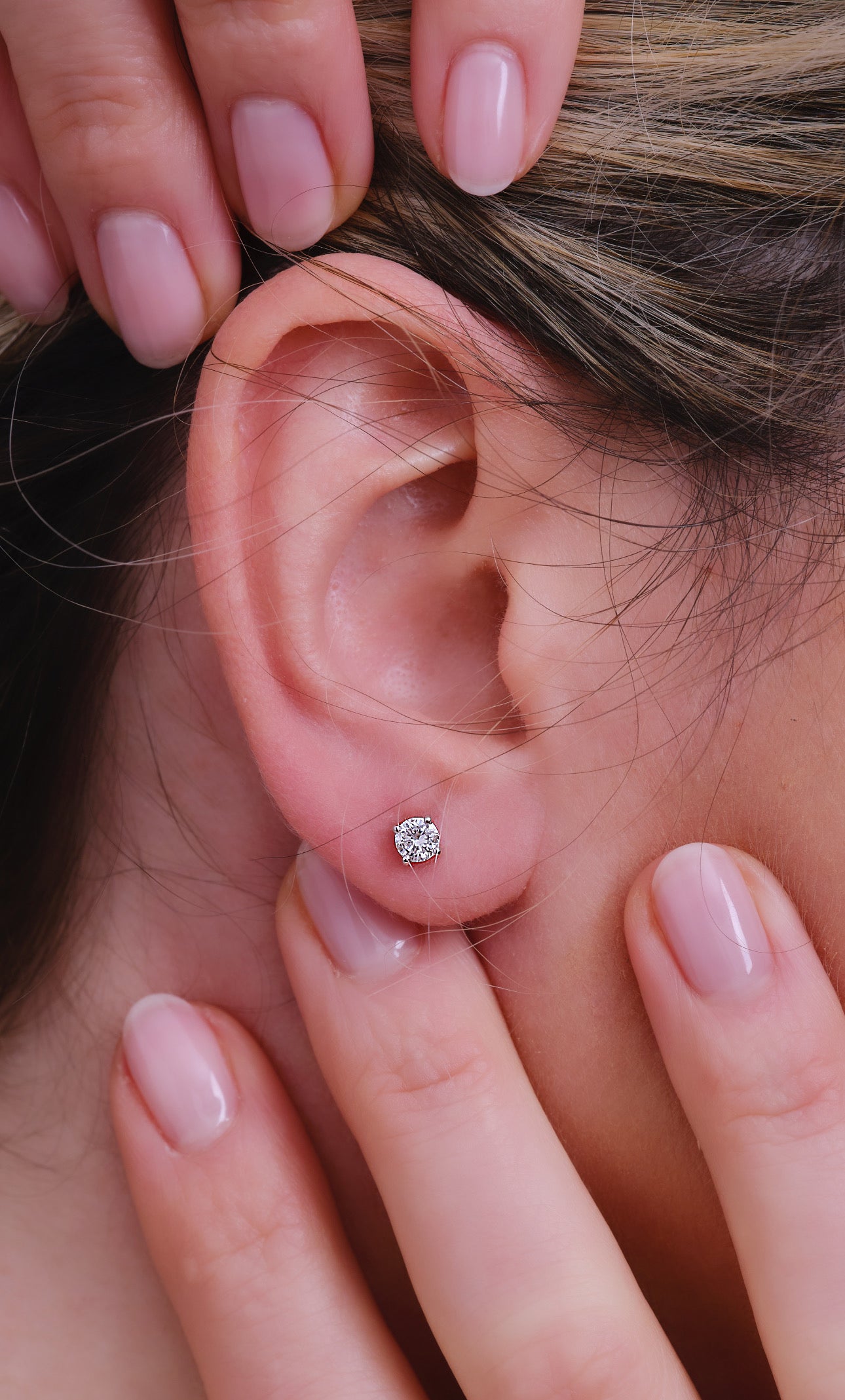 0.50ct Round Studs