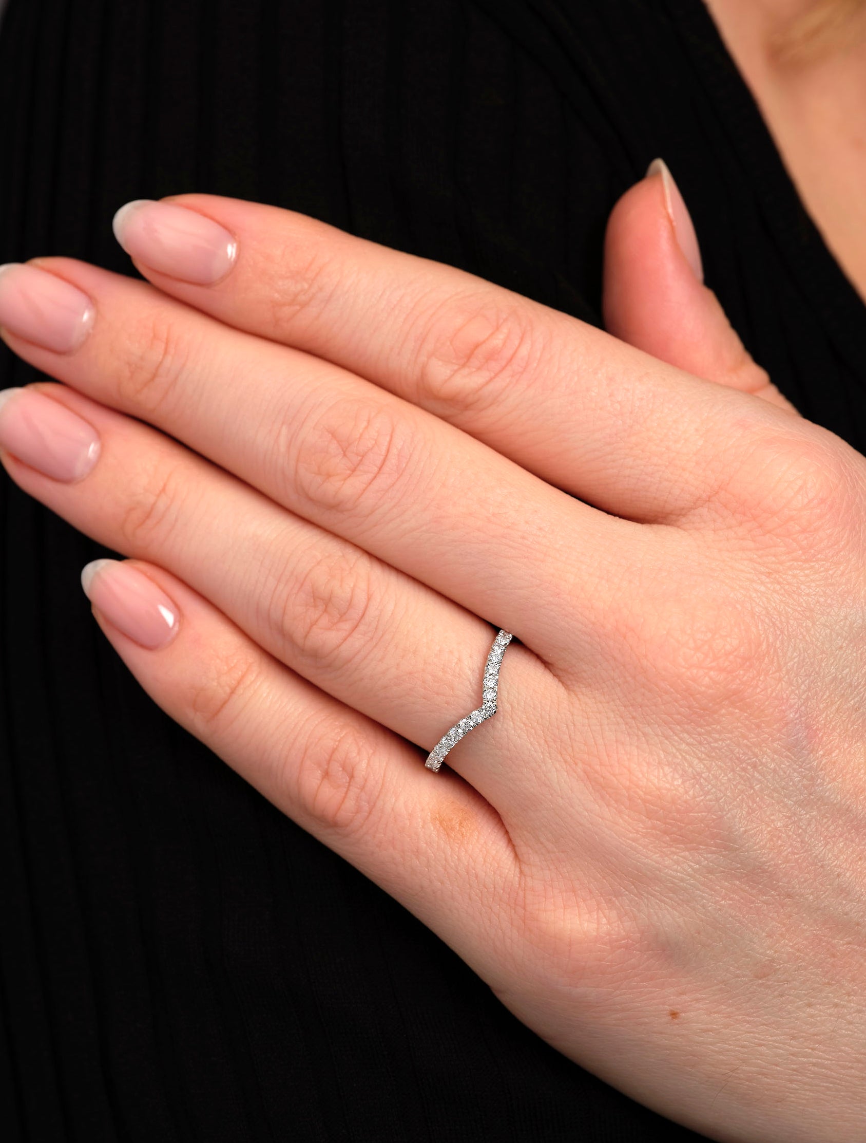 Wishbone Diamond Eternity Band
