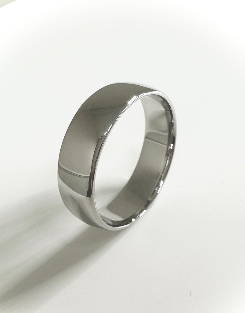 Shop 6mm Polished Soft Court Men's Wedding Band