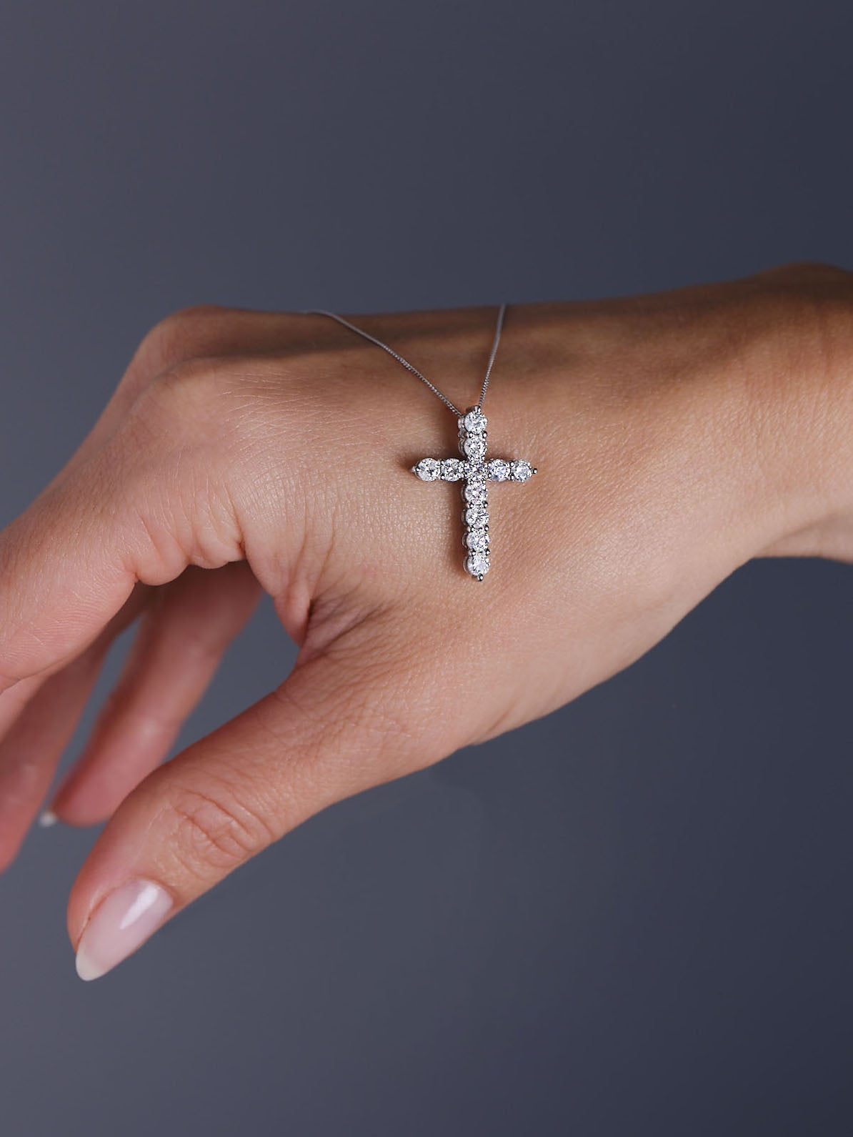 Diamond Cross Pendant