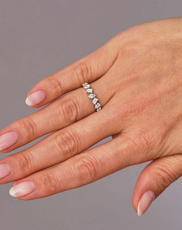 0.80ct Multi Shape Diamond Ring