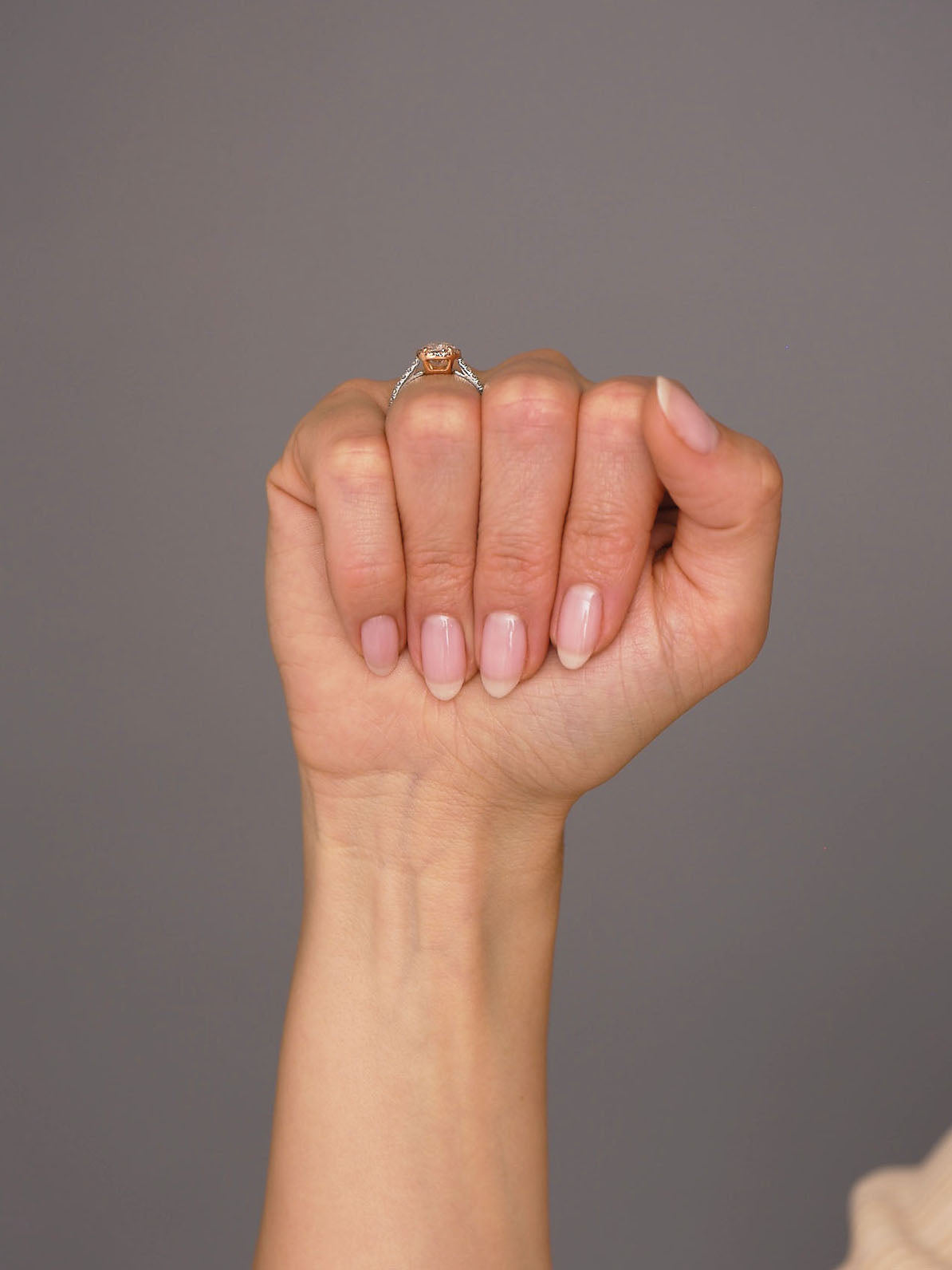 1.70ct Pink Cushion Halo