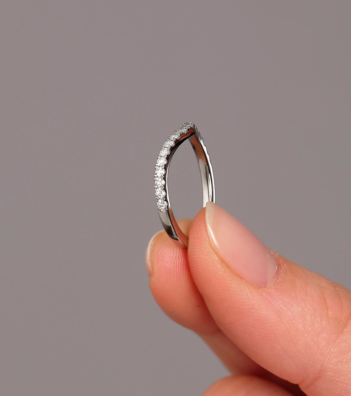 0.30ct Wishbone Eternity Band